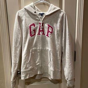 Gap zip up sweater